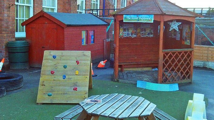 Kinderworld Nursery playground Southport
